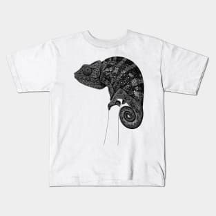 Chameleon illustration Kids T-Shirt